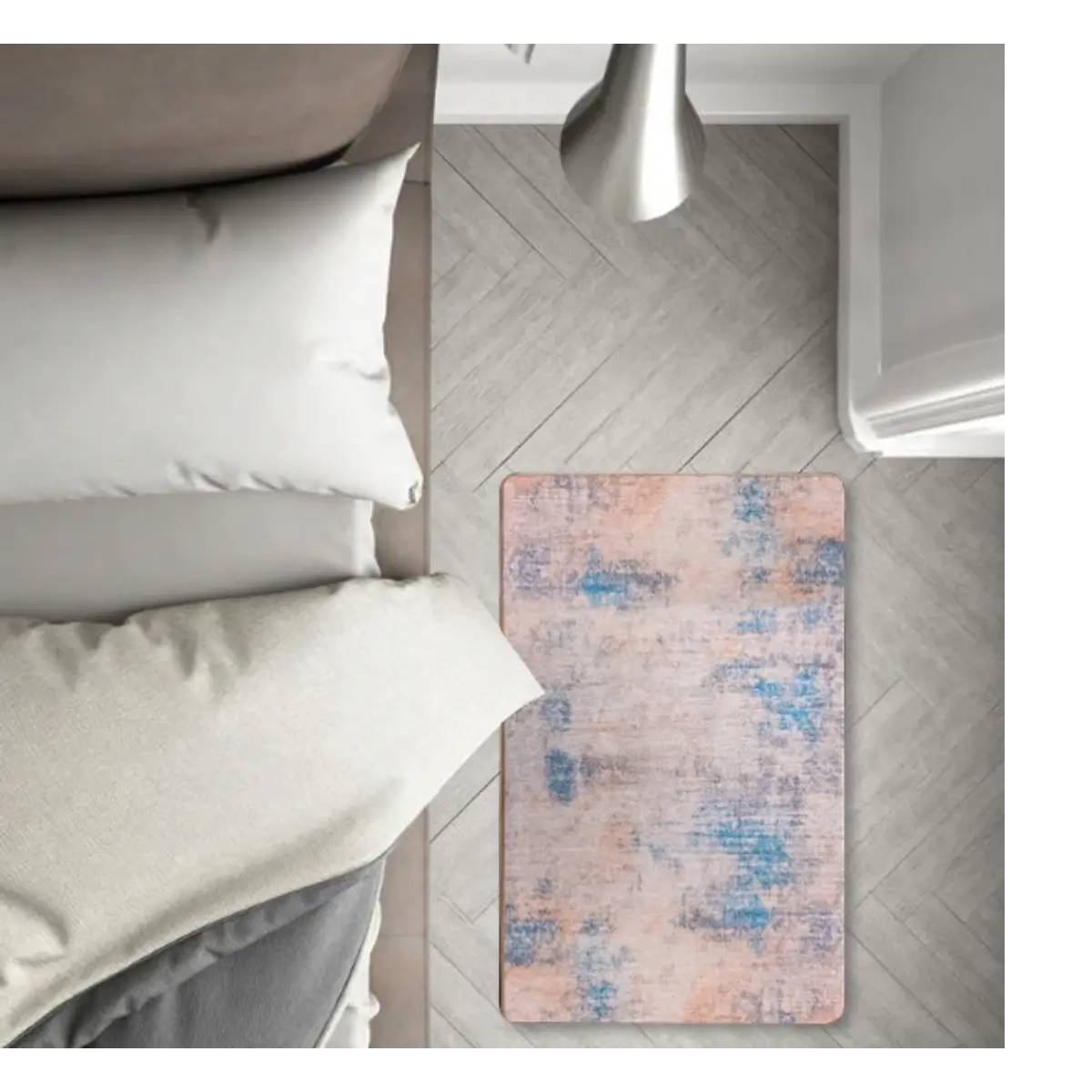 Ethnic pattern floor mat