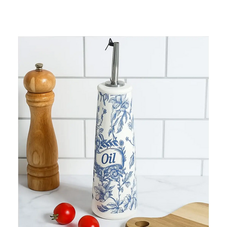 Ceramic olive oil dispenser