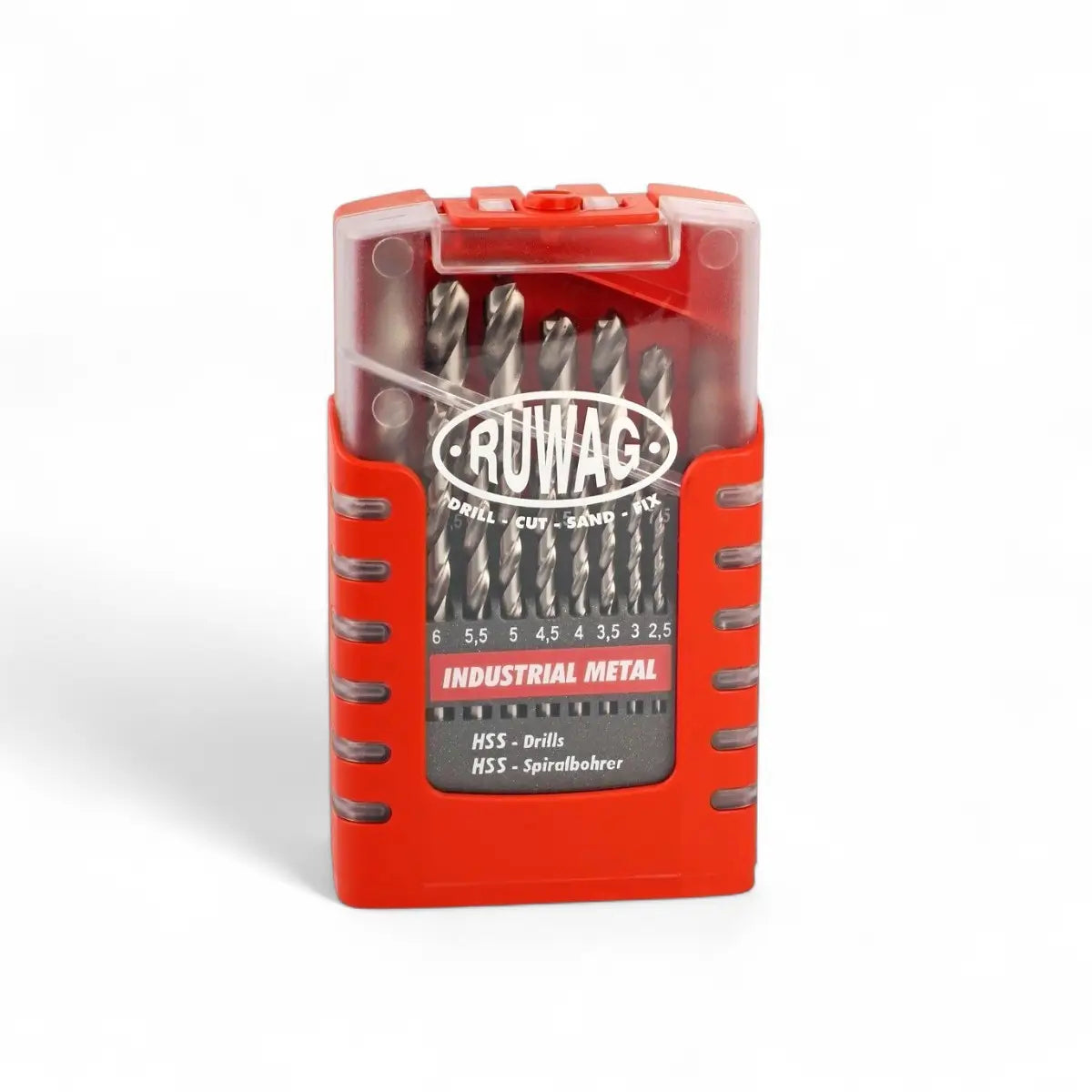 Standard Metal Drill Bit Grip Box Set (19-Piece)