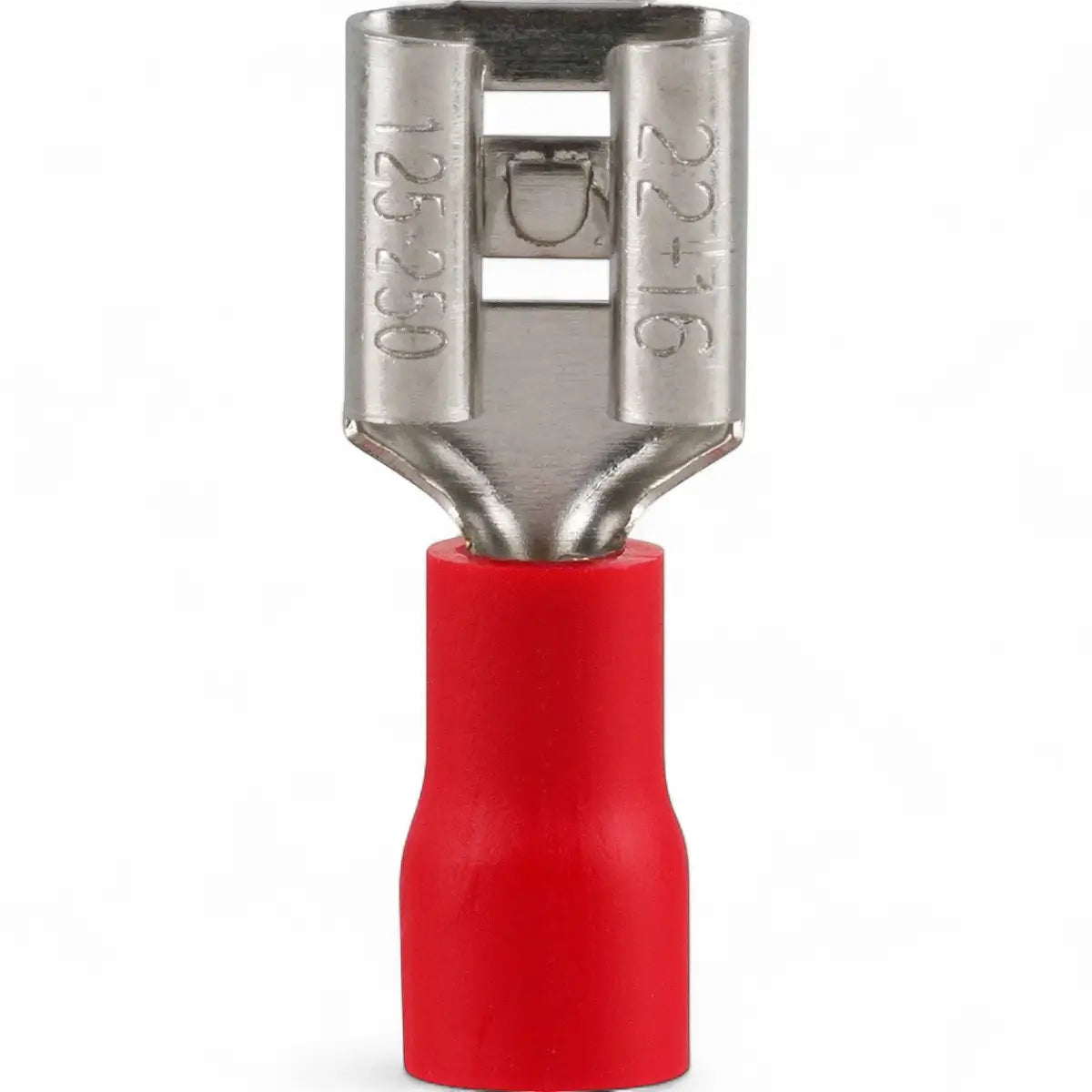 Pre-Insulated Female Disconnect Terminal - Red (8-Pack)