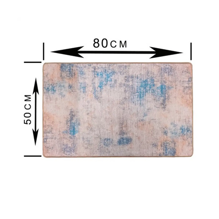 Ethnic pattern floor mat