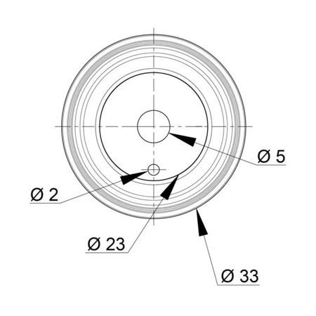 Diaphragm washer replacement part