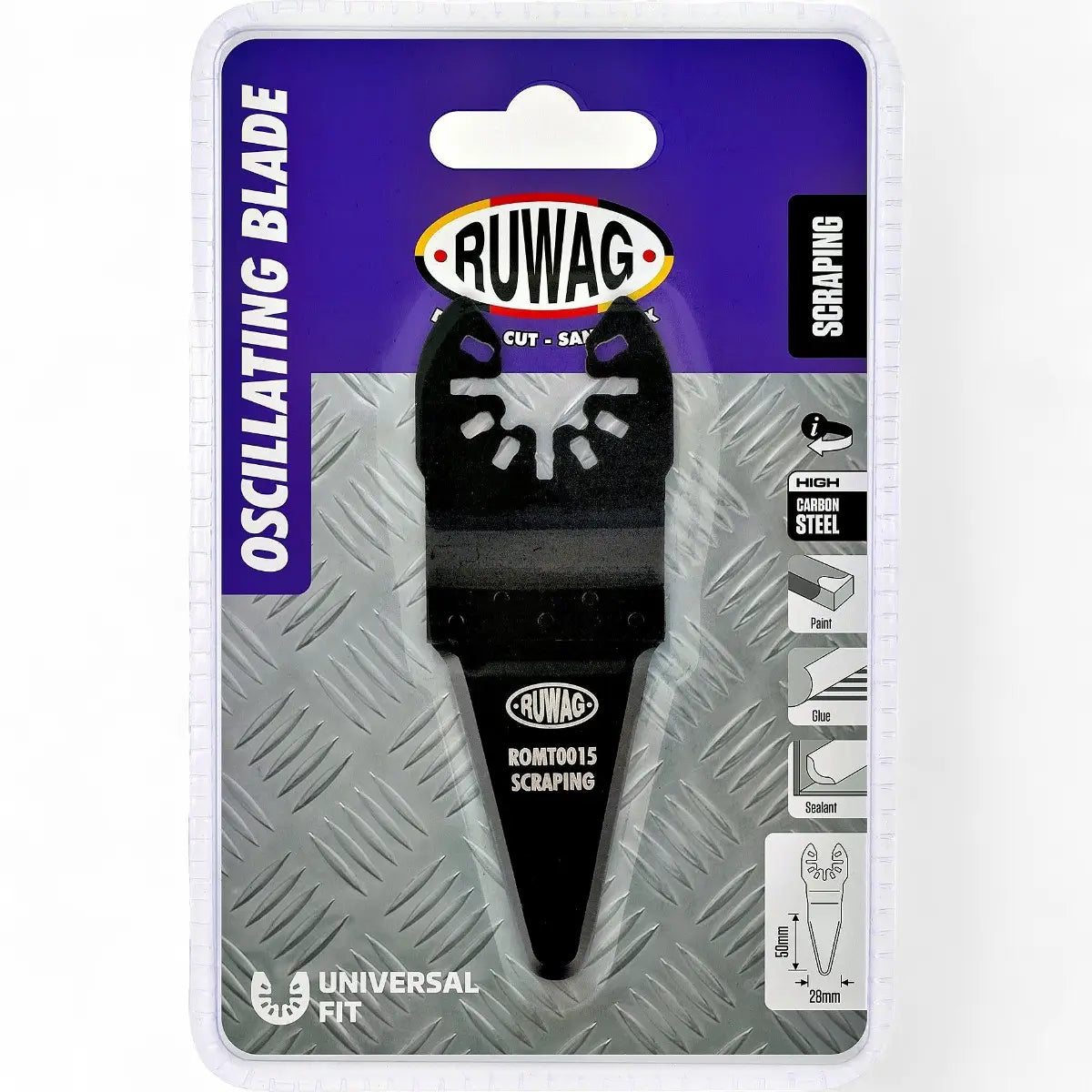 Oscillating Multi-Tool Pointed Scraper - 28mm