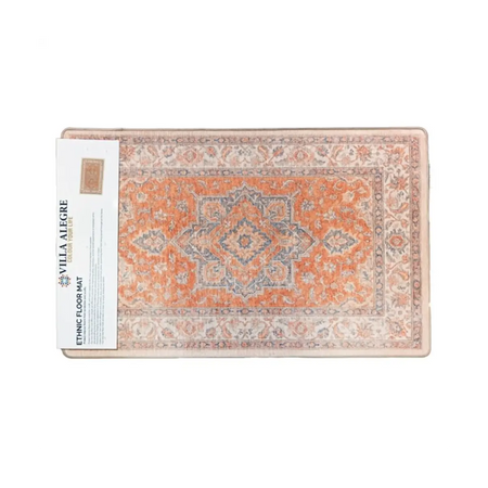 Ethnic pattern floor mat