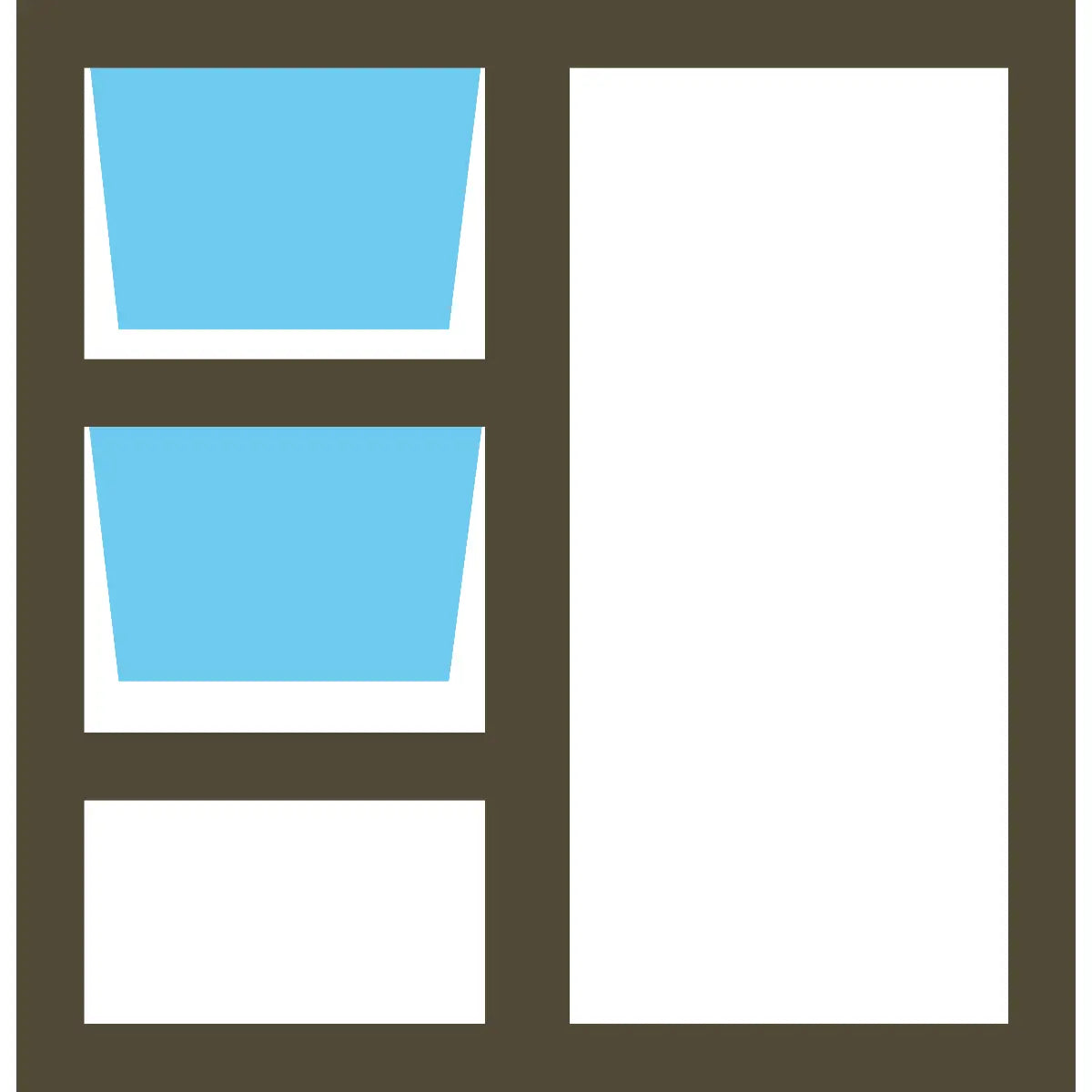 Valuwin Aluminium WIndow PTT1218(1200X1800) DOUBLE OPENER - Al's Hardware