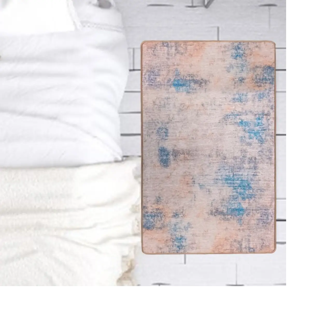Ethnic pattern floor mat