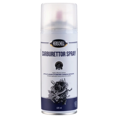 Carburetor throttle cleaner spray