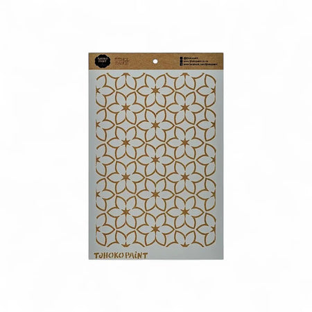 Tjhoko Paint 2024-A3-2 Flowerburst Paint Stencils