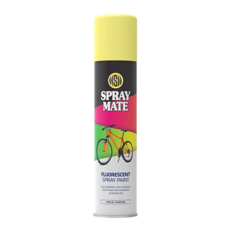 Lunar yellow spray paint