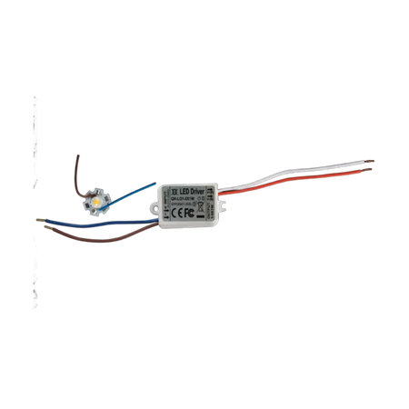 1W COB LED with driver