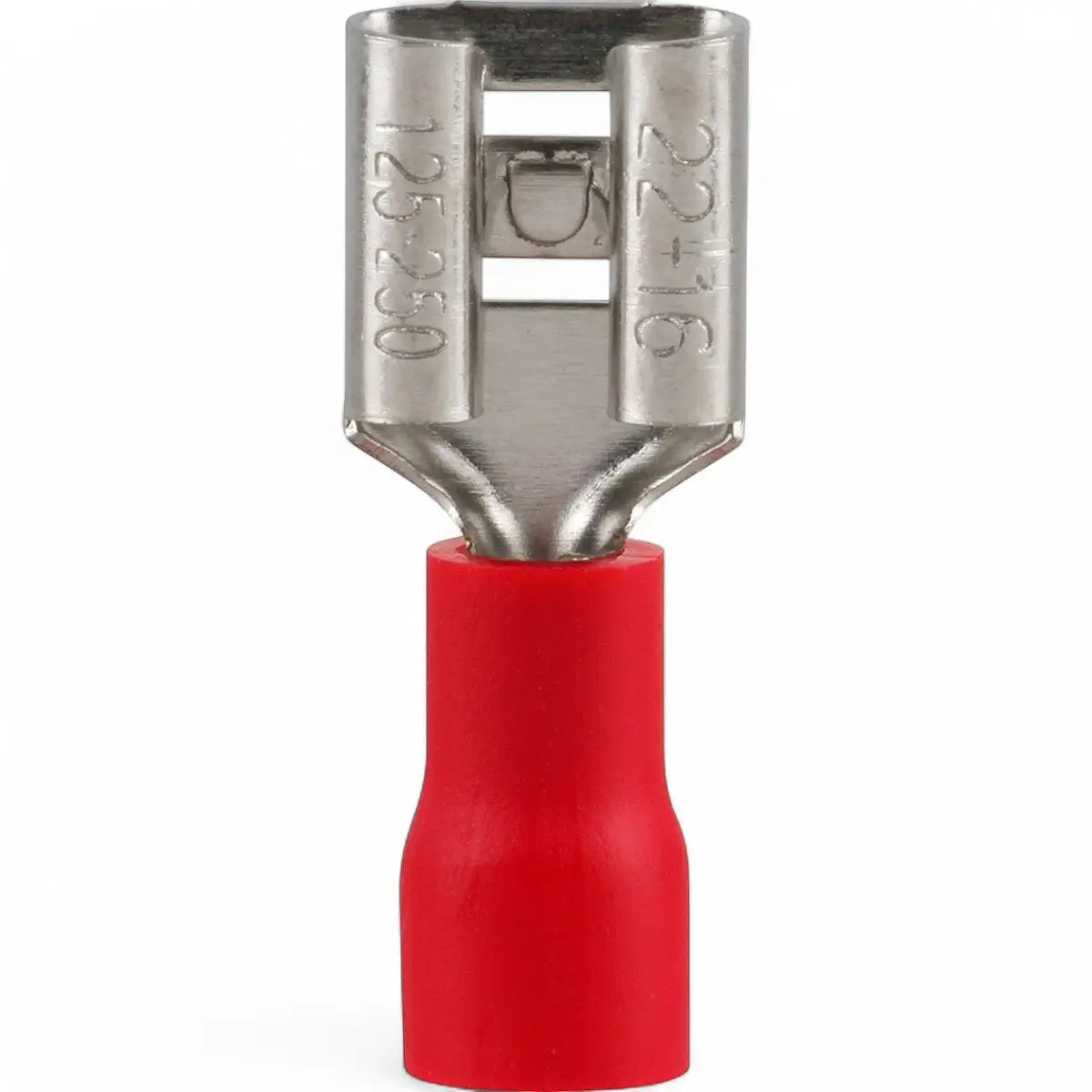 Pre-Insulated Female Disconnect Terminal - Red (8-Pack)