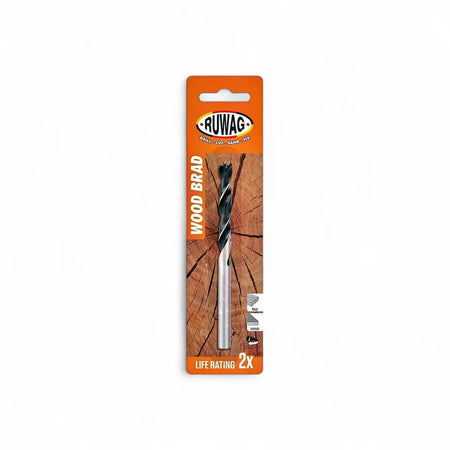 Brad Point Wood Drill Bit (Carded)