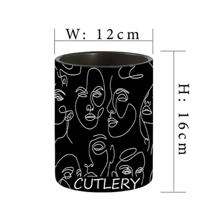Kitchen knife and utensil holder