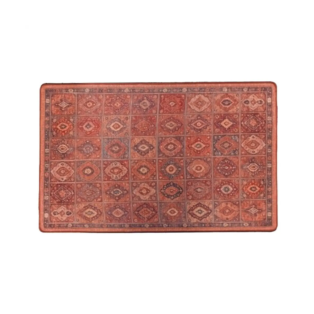 Ethnic pattern floor mat