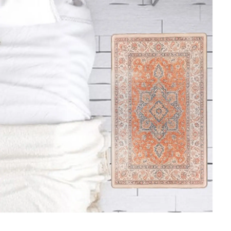 Ethnic pattern floor mat