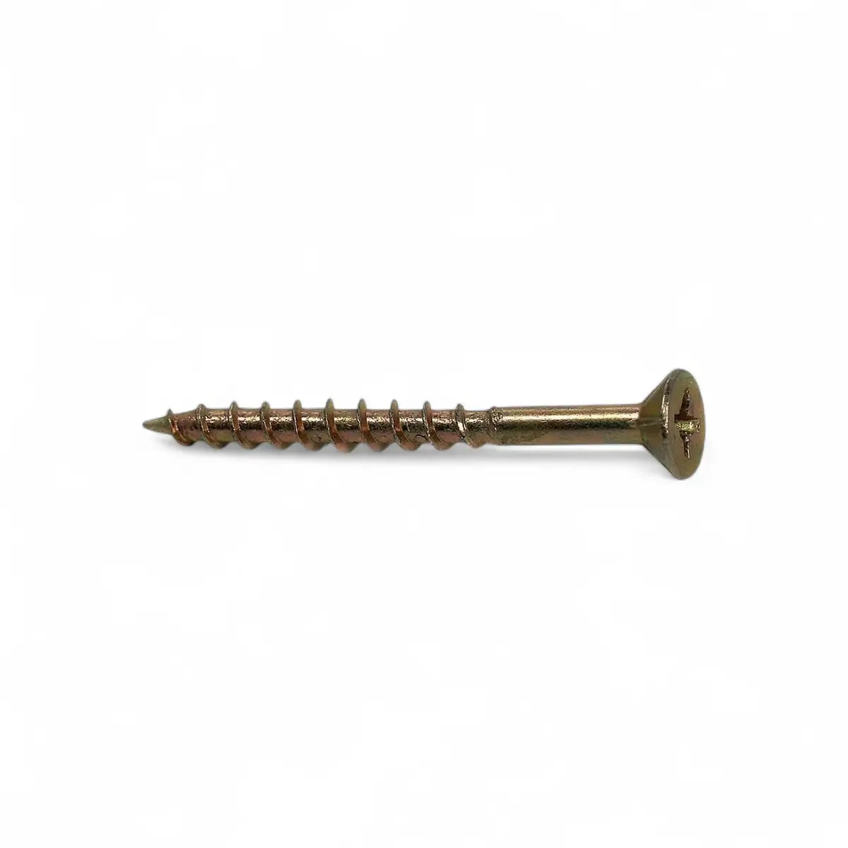 Yellow Passivated Chipboard Screw (100-Pack)