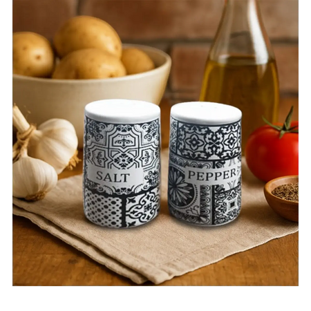 Ceramic salt pepper shakers