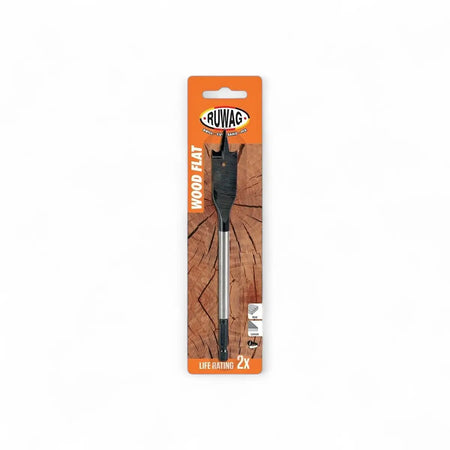 Standard Flat Wood Drill Bit (Carded)