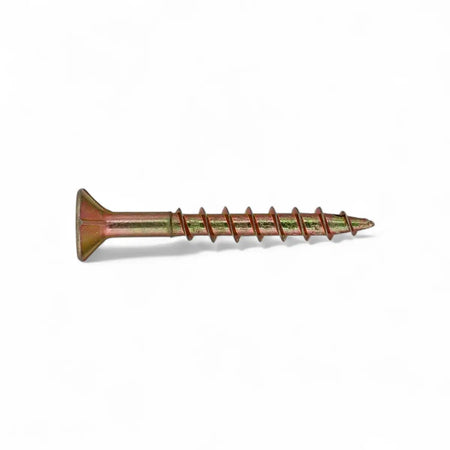 Yellow Passivated Chipboard Screw (100-Pack)