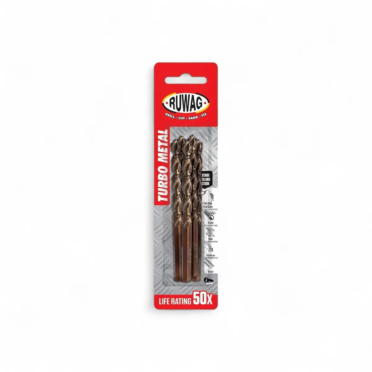 Multi-Purpose Drill Bit Set 5-12mm (5-Piece)