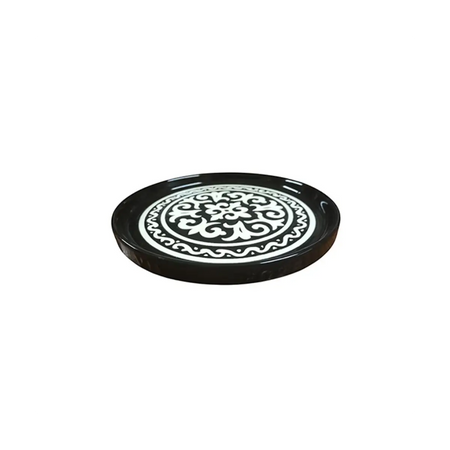 Stackable flat cake plate