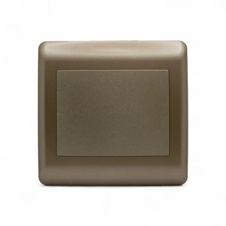 Lesco Apollo 100 X 100 Blank Elegant Gold Blank Cover Plate