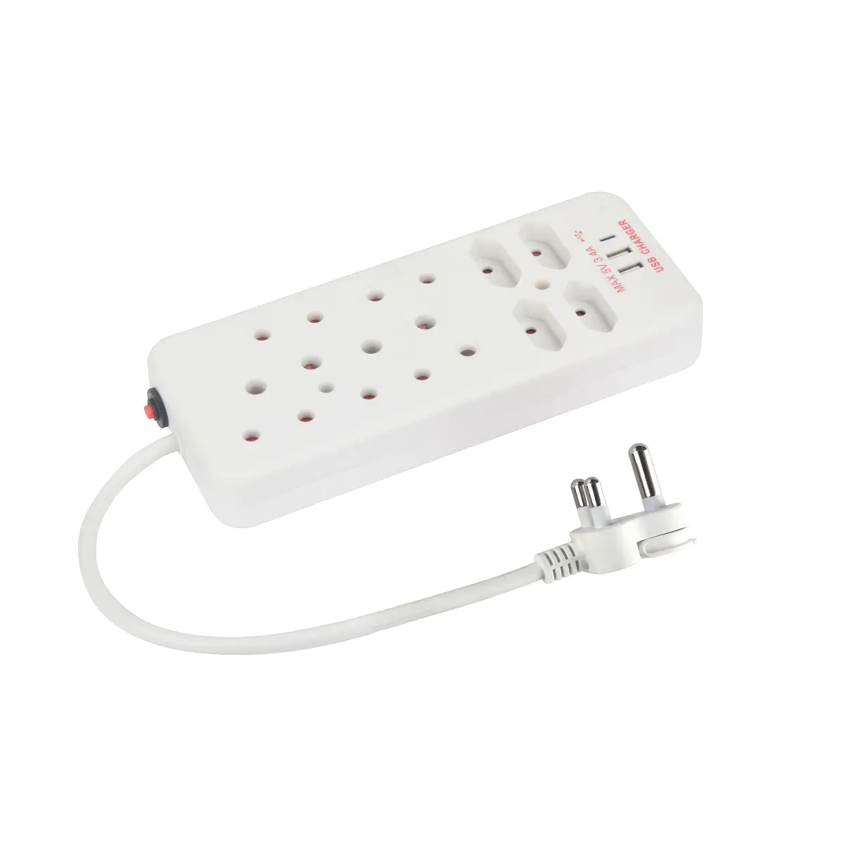 8 way multiplug with USB