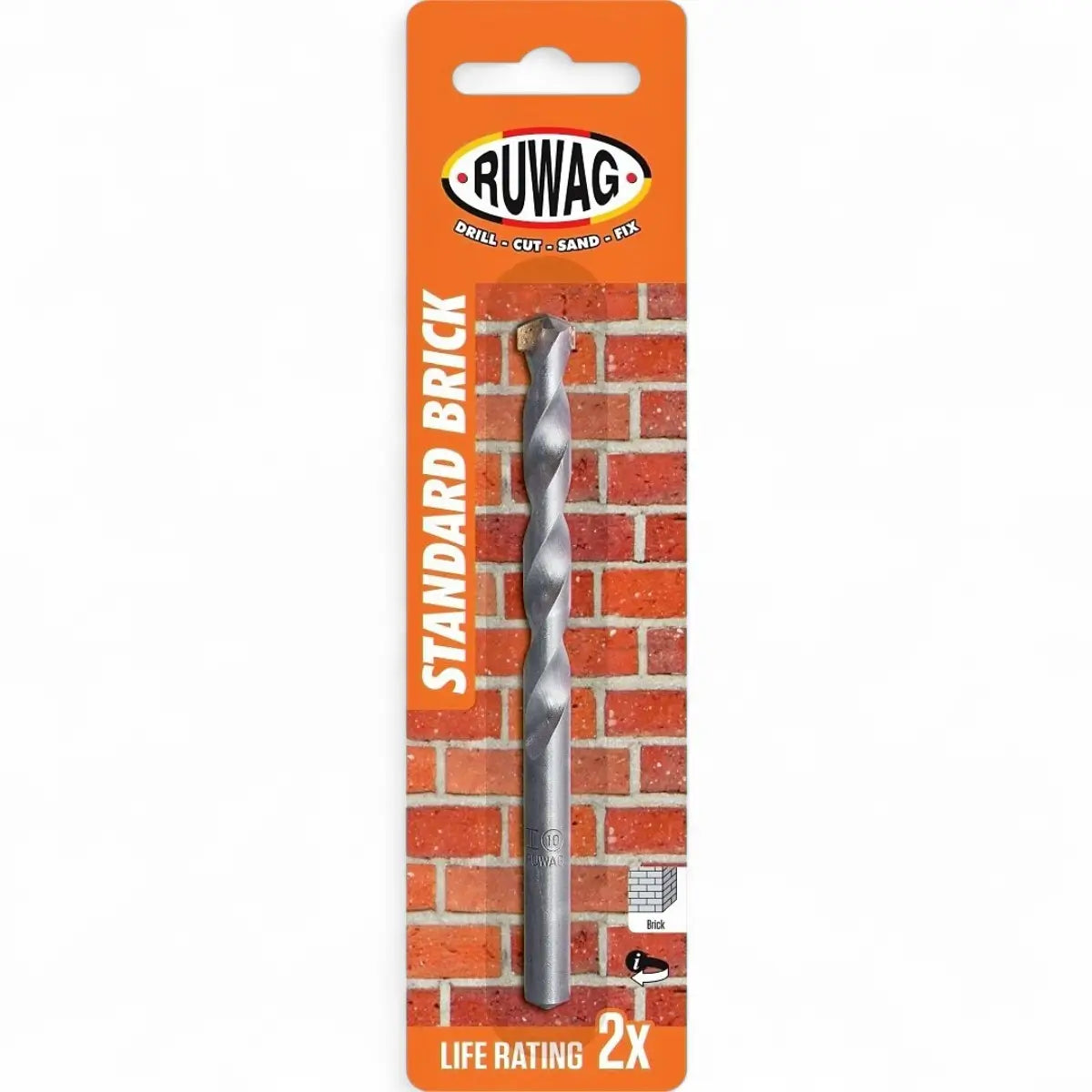 Standard Brick Drill Bit (Carded)