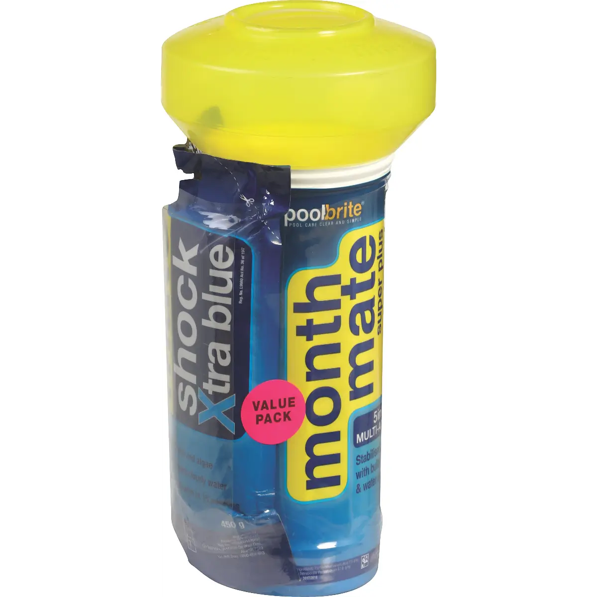 Pool chlorine floater bundle