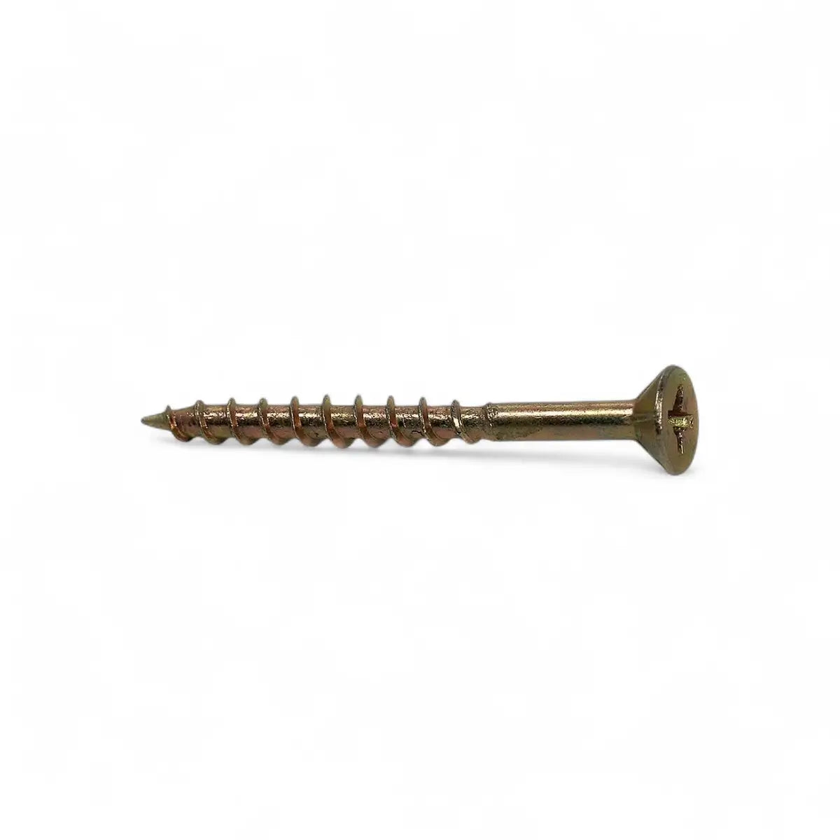 Yellow Passivated Chipboard Screw (25-Pack)