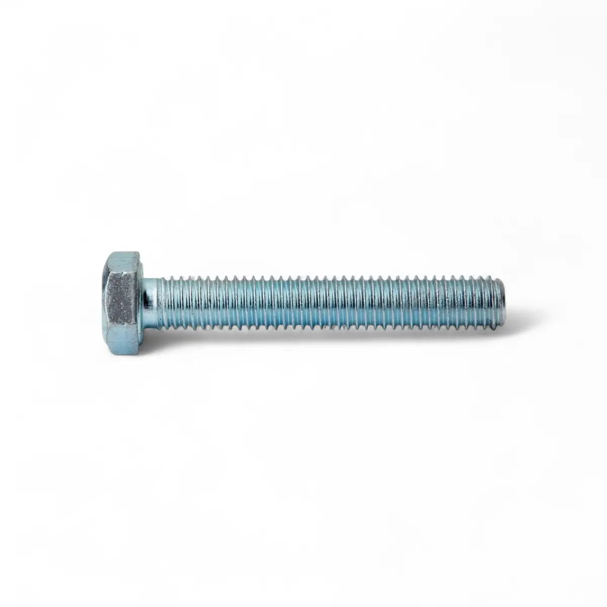 Zinc Plated Mild Steel Set Screw & Nut (10-Pack)