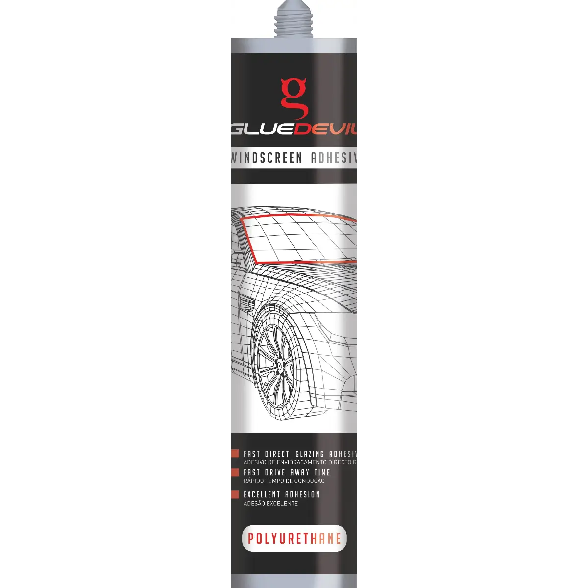 Polyurethane windscreen adhesive 310ml
