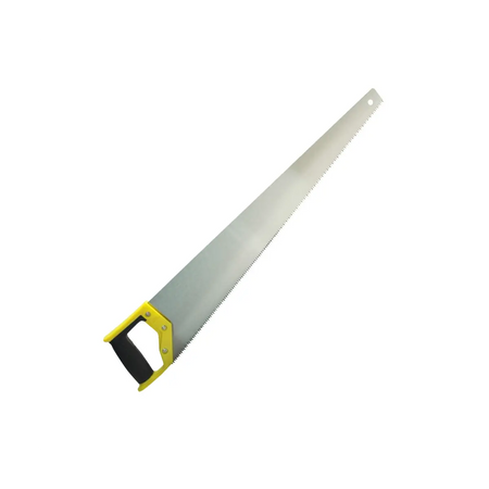 Rubber grip hand saw