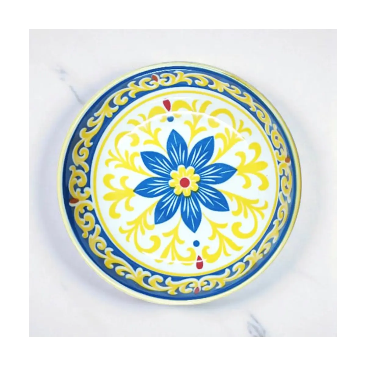 Embossed ceramic dish 12cm
