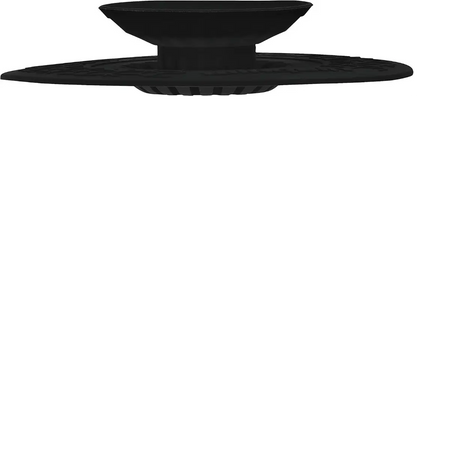 Black universal basin plug