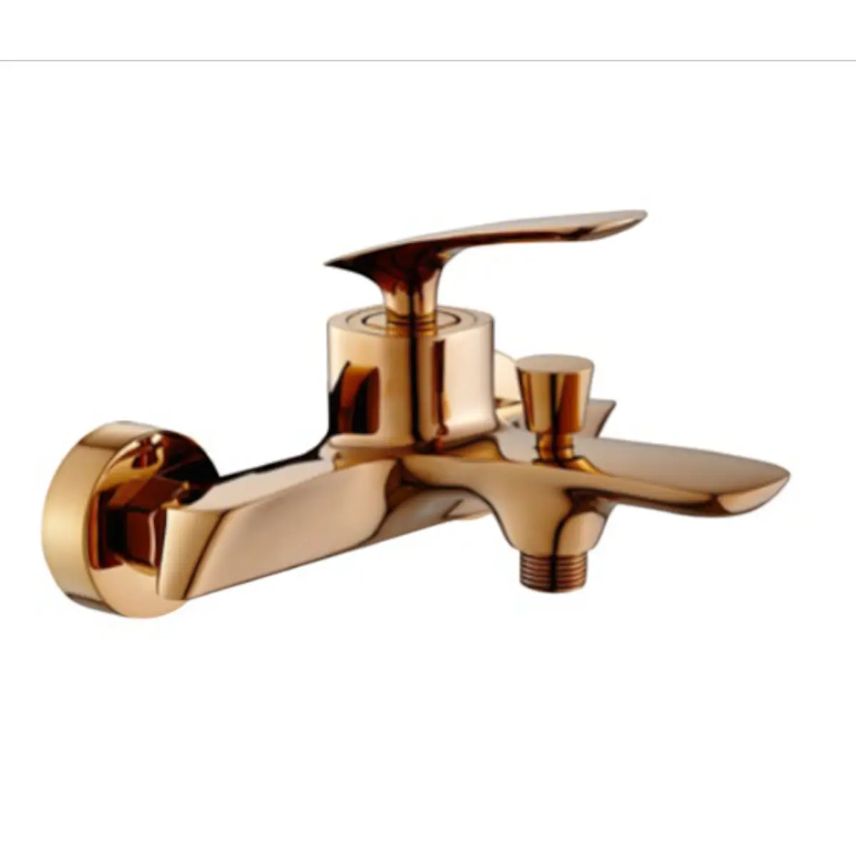 Bath mixer set handle and spout