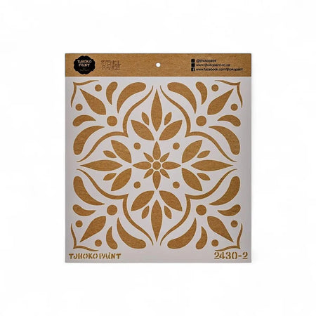 Tjhoko Paint 2024-30-2 Petal Radiance Paint Stencils