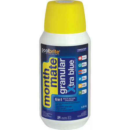 Granular pool chlorine 2.25kg
