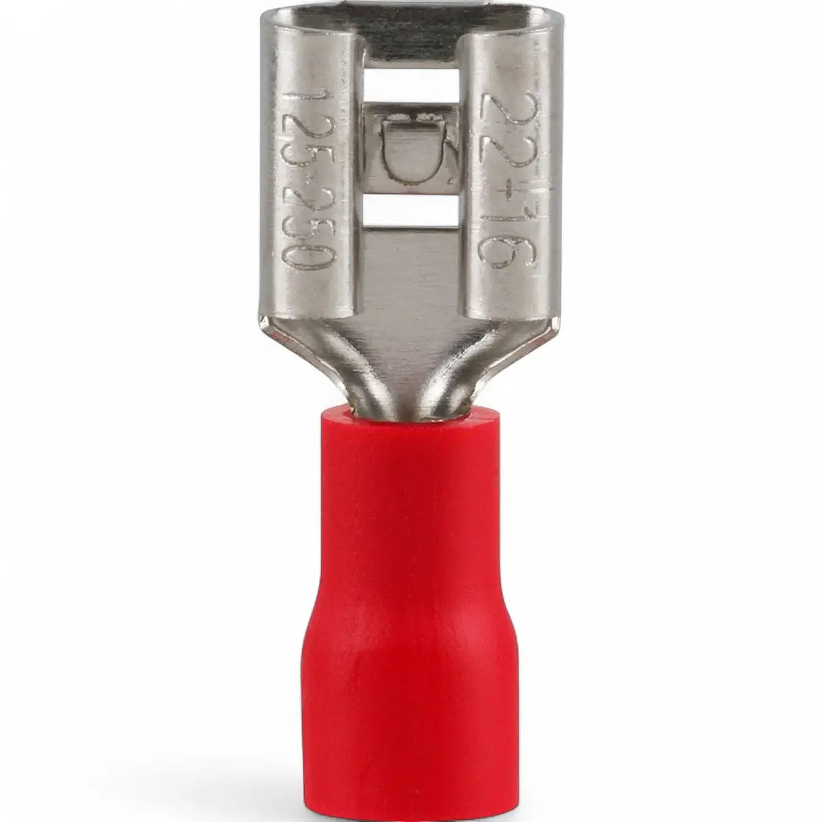 Pre-Insulated Female Disconnect Terminal - Red (8-Pack)