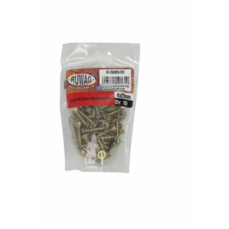 Ruwag 4x20mm Clipboard Screws (100) - Al's Hardware