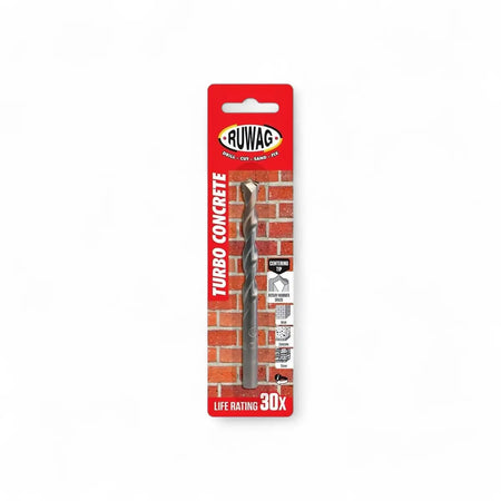 Turbo Concrete Drill Bit (Carded)