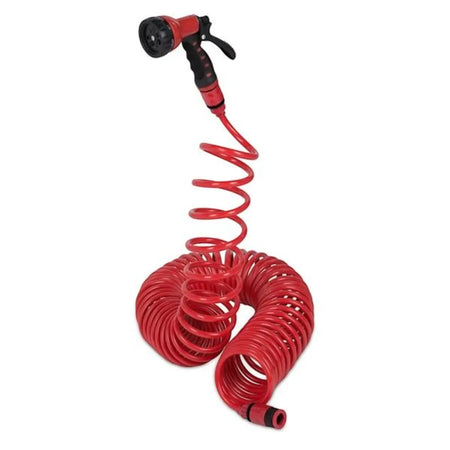 15m spiral garden hose set