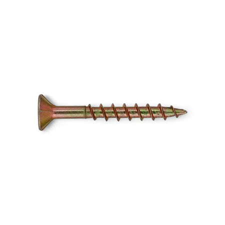 Yellow Passivated Chipboard Screw (100-Pack)