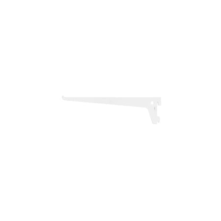White plastic shelf bracket