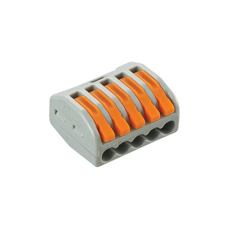 Grey orange 32A connector