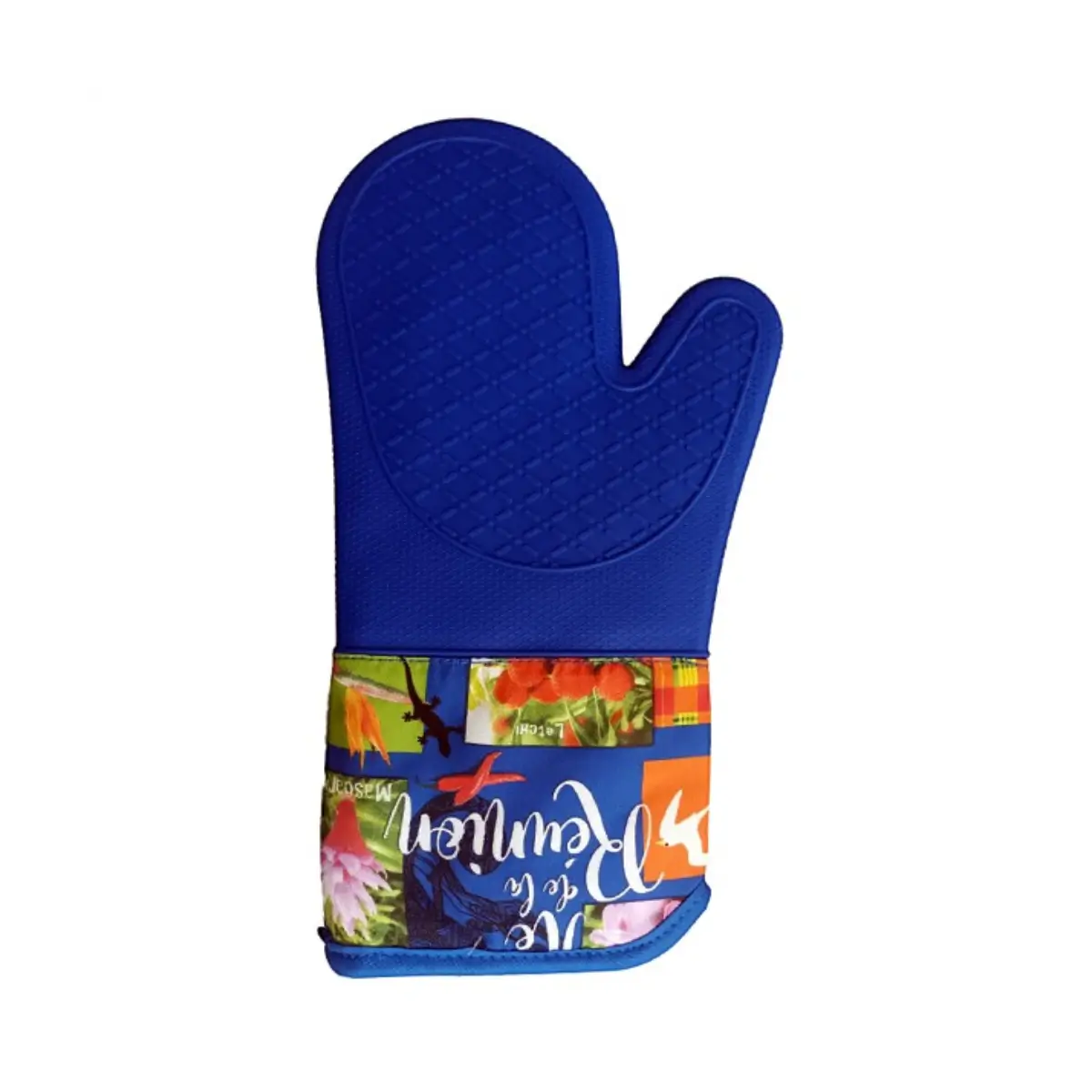 Heat resistant silicone glove