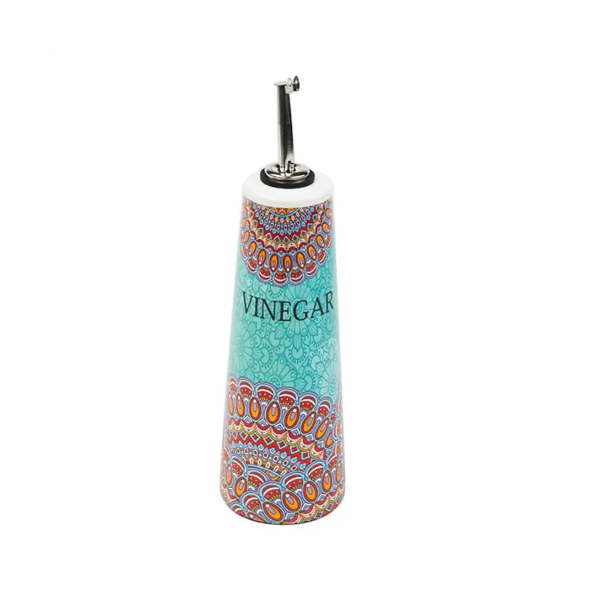 Ceramic vinegar dispenser bottle