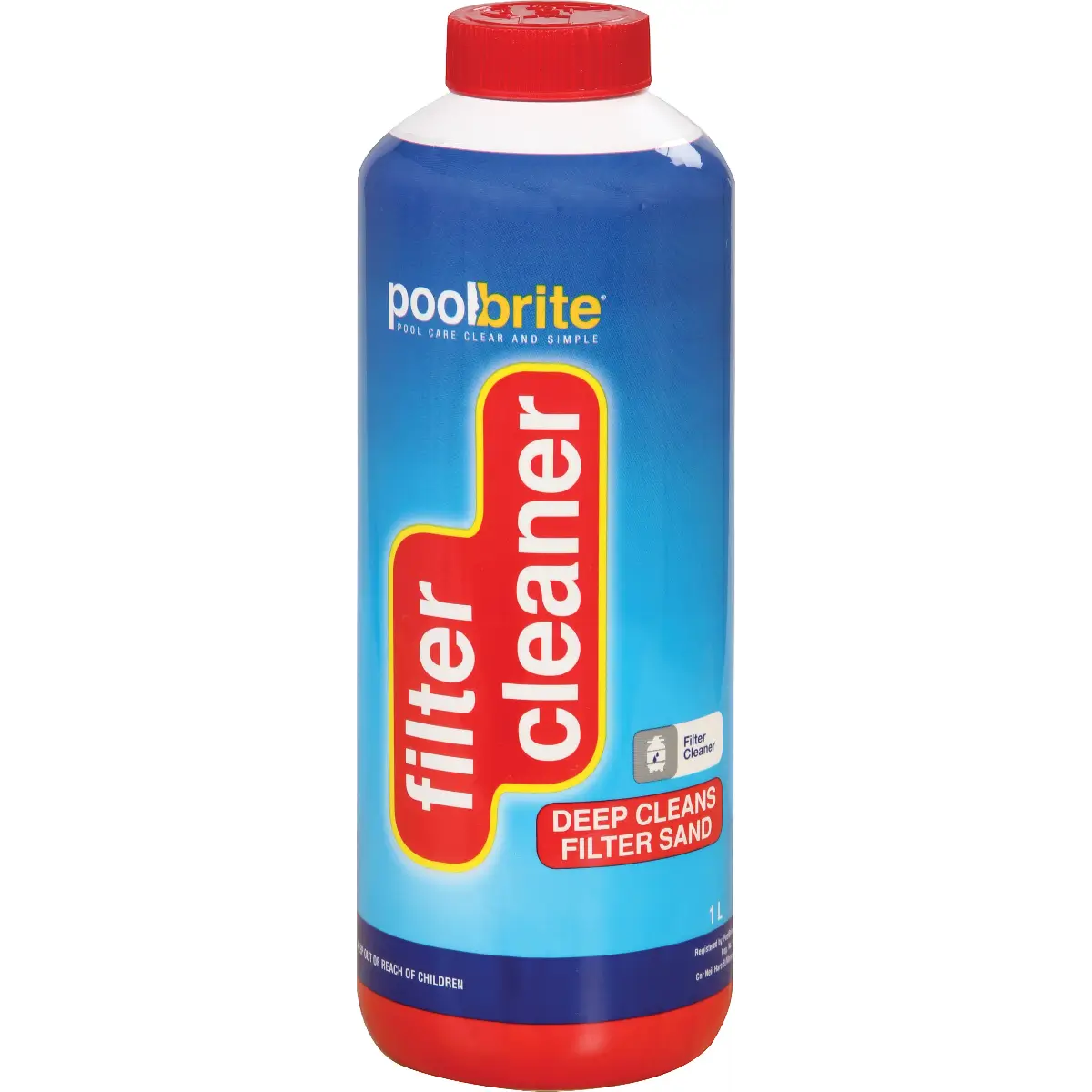 Pool filter cleaner bottle 1L