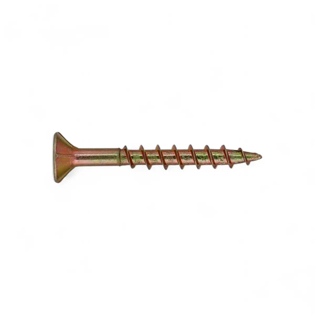 Yellow Passivated Chipboard Screw (25-Pack)