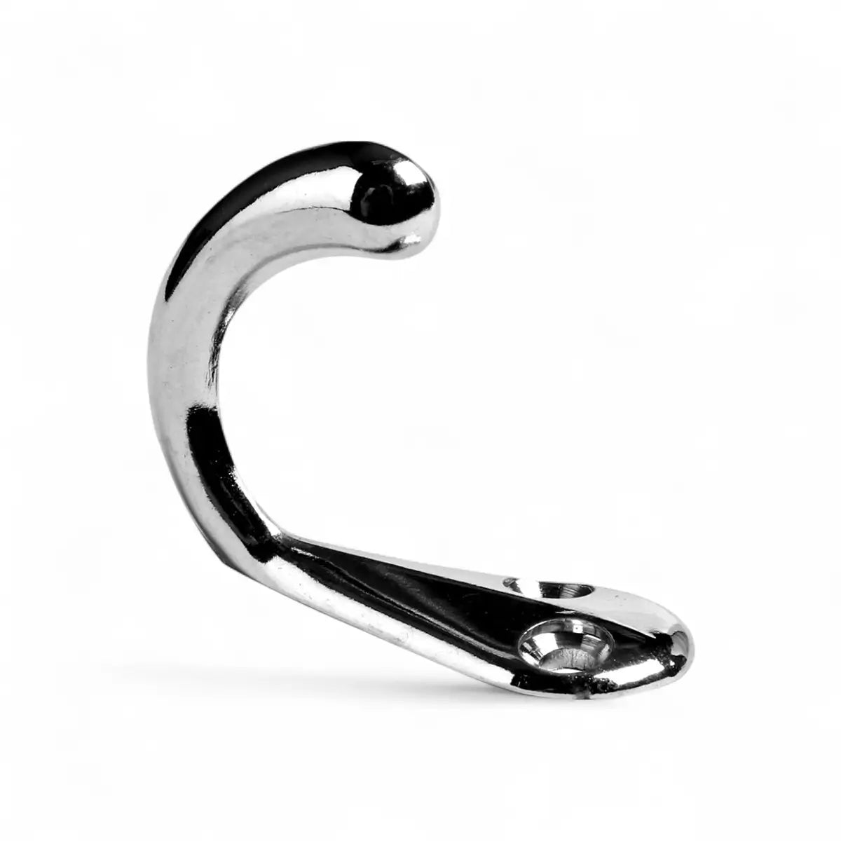Chrome Plated Double Wardrobe Hook (Single)